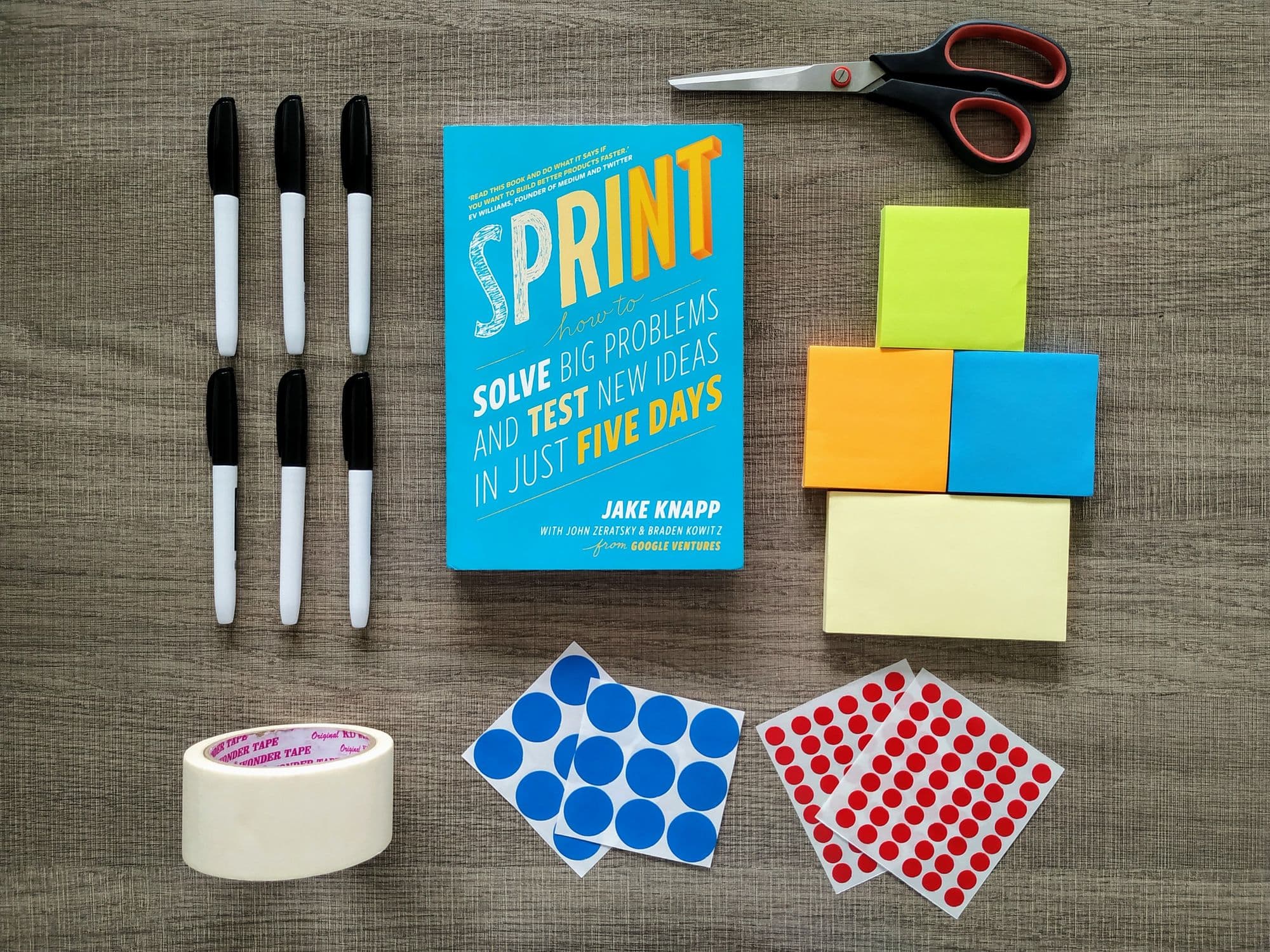"Fast-forward into the future before making any expensive commitments" – Design Sprint